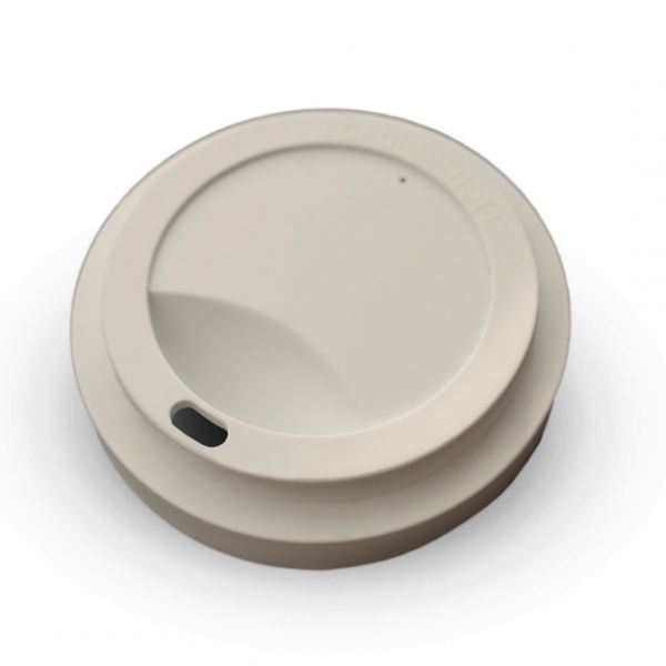4LID002 Кришка пластикова для чашок TO GO 9 см (бежевий колір)