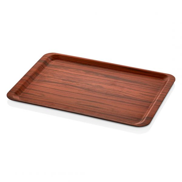 3753.KCE Таця ламінована 37x53 см в кольорі Walnut
