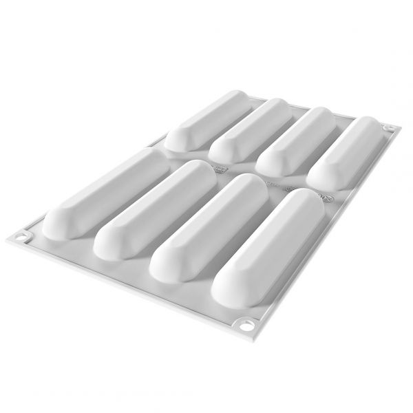 KIT ÉCLAIR Набір для приготування еклерів (силіконова форма+килимок AirPlus) 122x26 h16 мм (8x40 мл