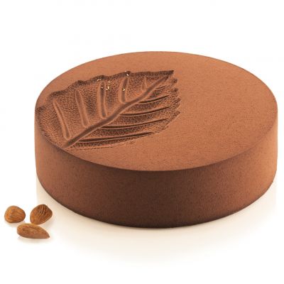 KIT LEAF 1200 Набір форма силіконова + силіконова вкладка для декорування Ø180 h50 мм (1200 мл)