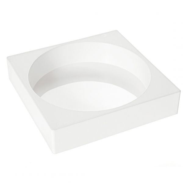 KIT LEAF 1200 Набір форма силіконова + силіконова вкладка для декорування Ø180 h50 мм (1200 мл)