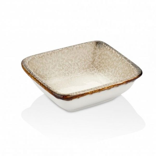 TN-SZ-AR-13-KS Соусник квадратний 10х9 см (діагональ 13 см), декор Spazio, серія "Tinta"