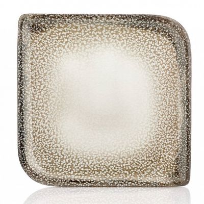 TN-SZ-AR-38-KR Блюдо квадратне 28х28 см (діагональ 38 см), декор Spazio, серія "Tinta"