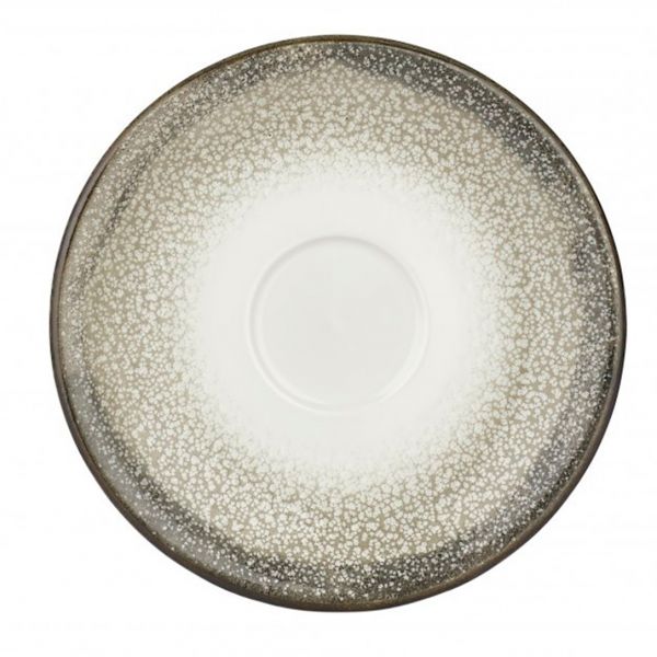 TN-SZ-ZT-01-CT Блюдце 15,5 см під чашки 220 і 280 мл, декор Spazio, серія "Tinta"