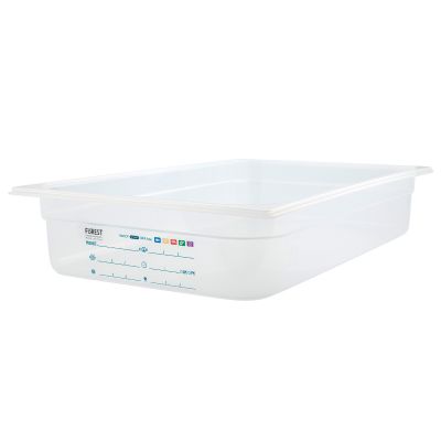 241170 Гастроємність з поліпропілену 1/1, 530x325 мм h 100 мм, 13,3 л серія "Gastronorm"