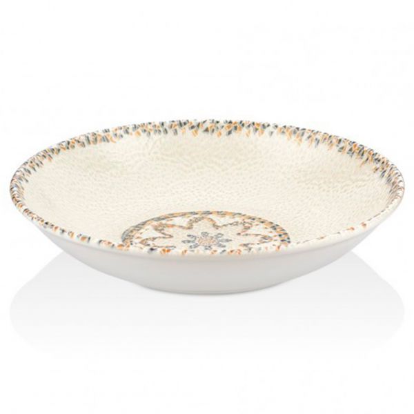 TN-TS-FL-21-CK Тарілка глибока 21 см (800 мл), декор Tessera, серія "Tinta"