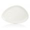 01-ZT-01-STB Блюдце 25x17 см, колір білий (Arel), серія "Harmony"