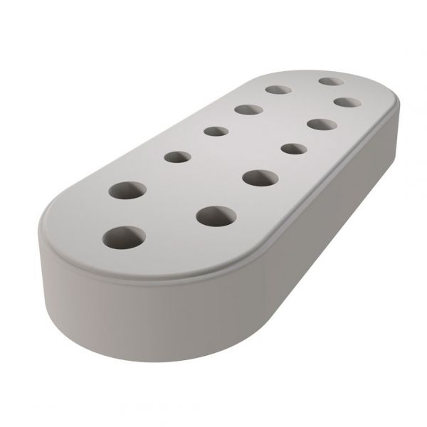 LUMIERE Набір силіконових форм "cвітло" 219x89 h76 мм (1200 мл) + пластикова основа