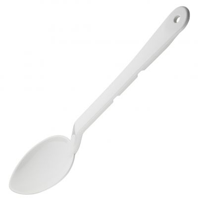 BO717WH Ложка з полікарбонату біла 33 см
