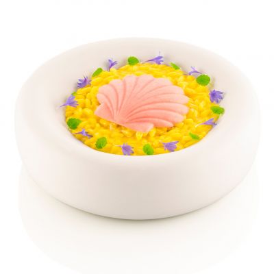 CANESTRELLO15 Форма силіконова "мушля" 72x65 h 8,5 мм (15 мл x 8)