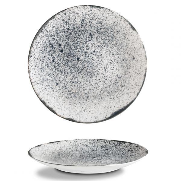 ISC2121-K0024 Тарілка кругла 21 см серія "Isabelle Rustic" декор "Paris Blue"