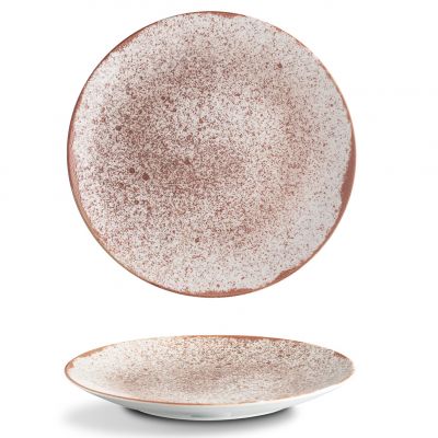 ISC2121-K0026 Тарілка кругла 21 см серія "Isabelle Rustic" декор "Sienna"