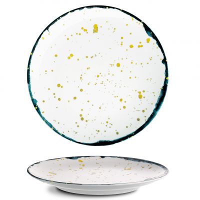 ISC2127-K0012 Тарілка кругла 27 см серія "Isabelle" декор "Blue Moon"