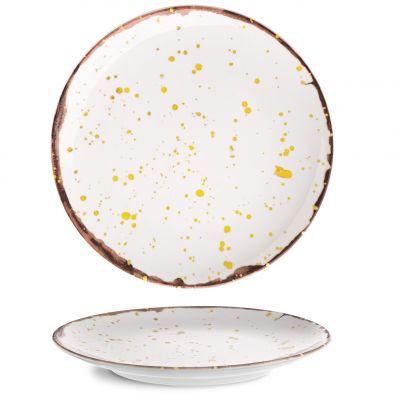 ISC2127-K0015 Тарілка кругла 27 см серія "Isabelle" декор "Coffee Moon"