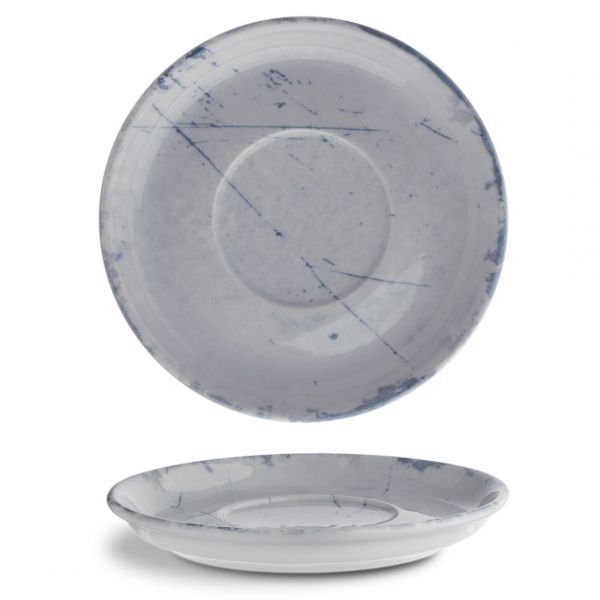 JOS1714-K0008 Блюдце 14 см серія "Josefine" декор "Stone Blue"