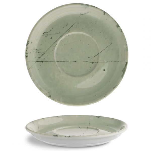 JOS1715-K0010 Блюдце 15 см серія "Josefine" декор "Stone Green"