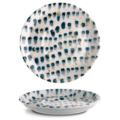 JOS1715-K0013 Блюдце 15 см серія "Josefine" декор "Blue Brush"