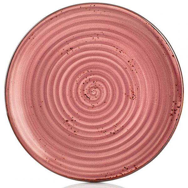 HA-RS-ZT-21-DZ Тарілка кругла 21 см, колір Rose, серія "Harmony"