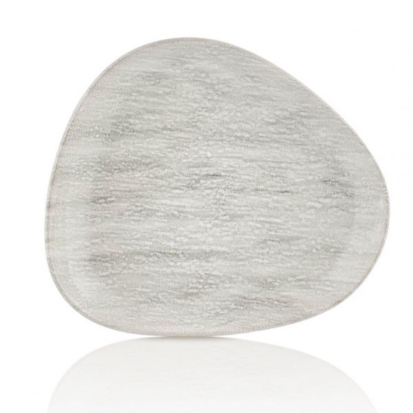 IS-MB-19-DZ Тарілка 19х16,5 см, колір Ombra, серія "Island"