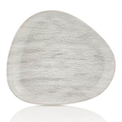 IS-MB-32-DZ Тарілка 32х27 см, колір Ombra, серія "Island"