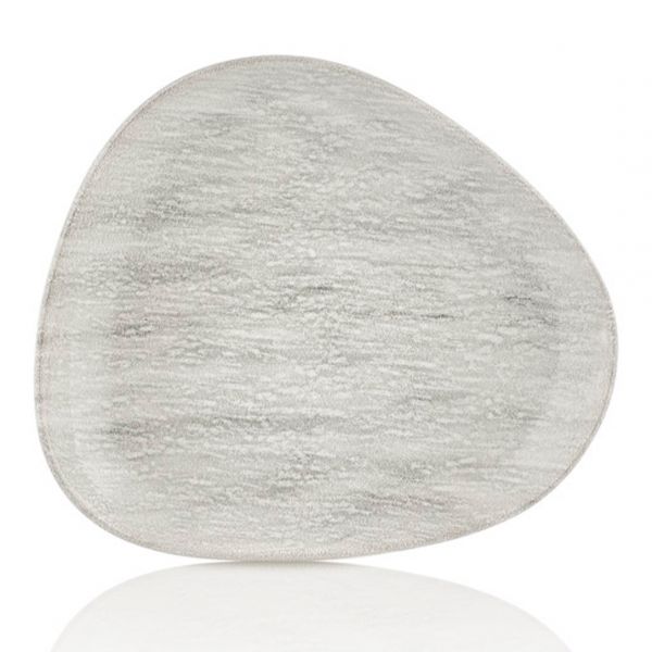 IS-MB-32-DZ Тарілка 32х27 см, колір Ombra, серія "Island"