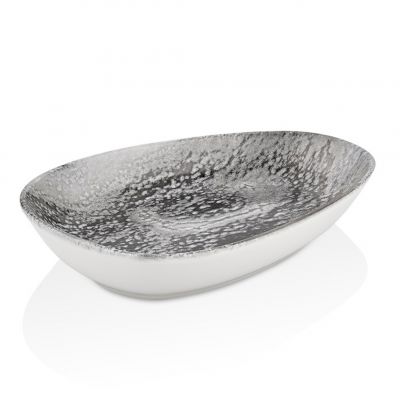 IS-ON-16-OV Блюдо 16х10,5 см (150 мл), колір Onix, серія "Island"