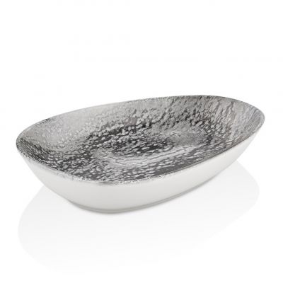 IS-ON-19-OV Блюдо 19х13 см (270 мл), колір Onix, серія "Island"