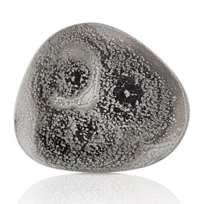 IS-ON-26-DZ Тарілка 26х22,5 см, колір Onix, серія "Island"