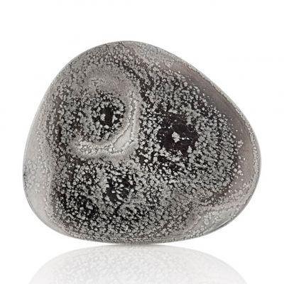 IS-ON-19-DZ Тарілка 19х16,5 см, колір Onix, серія "Island"