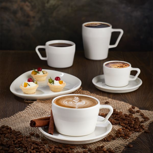 SM-25-CK Тарілка глибока 25 см (1250 мл), колір білий, серія "Smooth"