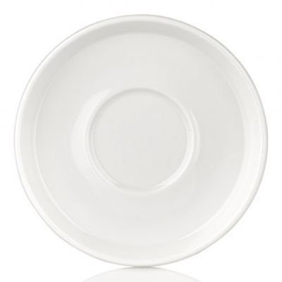 SM-01-KT Блюдце 12,5 см, колір білий, серія "Smooth"