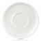 SM-01-KT Блюдце 12,5 см, колір білий, серія "Smooth"