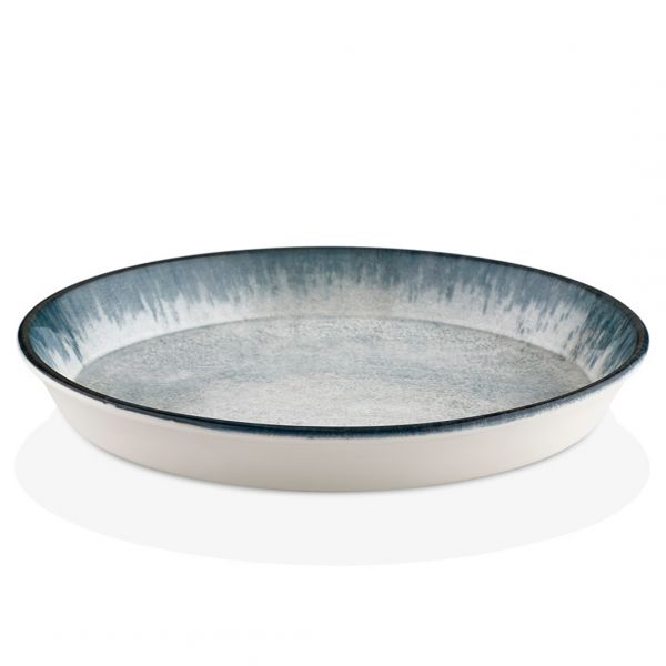 SM-ABB-25-CK Тарілка глибока 25 см (1250 мл), колір синій (Ambience Blue), серія "Smooth"