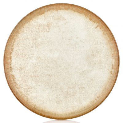 SM-ABY-25-DZ Тарілка кругла 25 см, колір жовтий (Ambience Yellow), серія "Smooth"