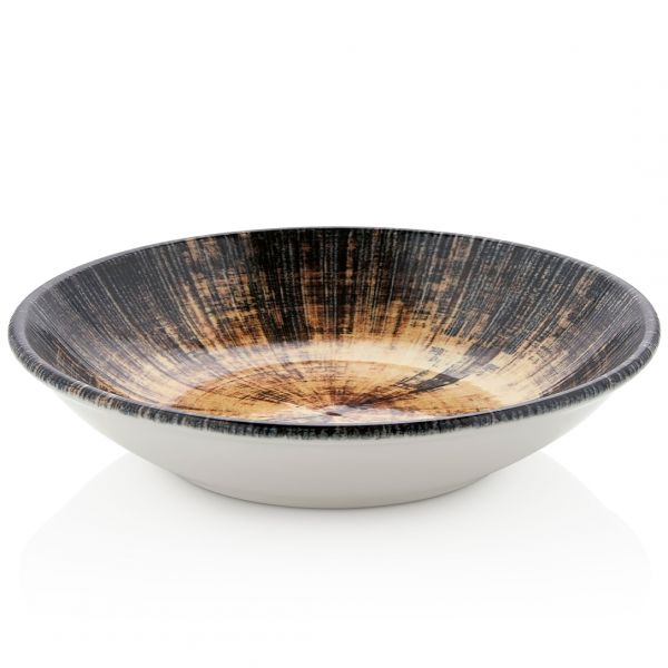 TN-KL-FL-21-CK Тарілка глибока 21 см (800 мл), декор Kolezyum, серія "Tinta"