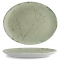 ISC3020-K0010 Блюдо овальне 20*16 см серія "Isabelle" декор "Stone Green"