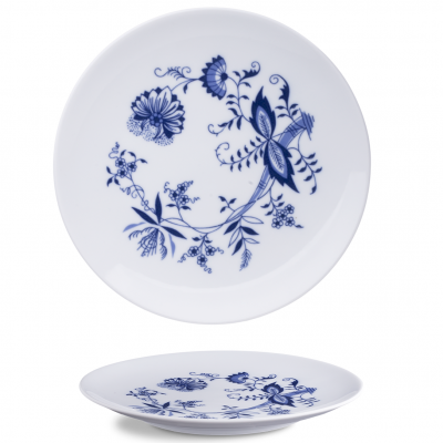 ISC2121-K0019 Тарілка кругла 21 см серія "Isabelle" декор "Classic Blue"