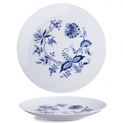 ISC2127-K0019 Тарілка кругла 27 см серія "Isabelle" декор "Classic Blue"