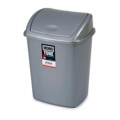 BO841GREY Бак для сміття сірий 15 л, модель No:3