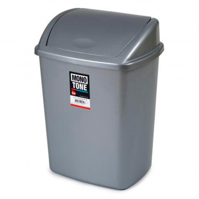 BO842GREY Бак для сміття сірий 26 л, модель No:4