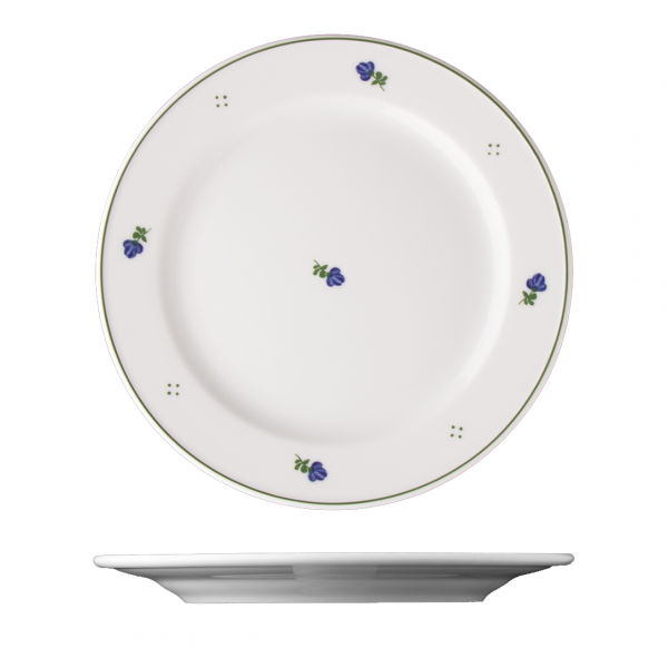 STR2119-Q0073 Тарілка кругла 19 см серія "Josefine blau"
