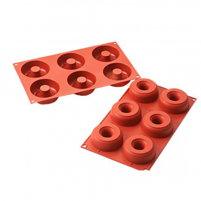 SF170/C+A Форма силіконова "пончик" d75-25 мм, h 28 мм (без упаковки)