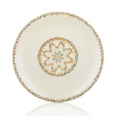 TN-TS-ZT-21-DZ Тарілка кругла 21 см, декор Tessera, серія "Tinta"