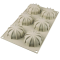 Mini Goccia Форма силіконова  Ø 68 h 32 mm (6 х88 мл)