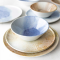 OPT2126-T0008 Тарілка кругла 26 см серія "Optimo" декор " Loren Amber"