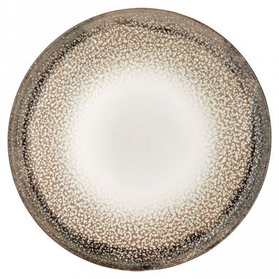 TN-SZ-ZT-23-DZ Тарілка кругла 23 см, декор Spazio, серія "Tinta"