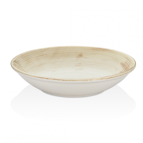 TN-FB-FL-23-CK Тарілка глибока 23 см (1000 мл), декор Falme, серія "Tinta"