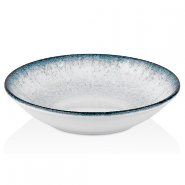 TN-OH-FL-21-CK Тарілка глибока 21 см (800 мл), декор Occhio, серія "Tinta"