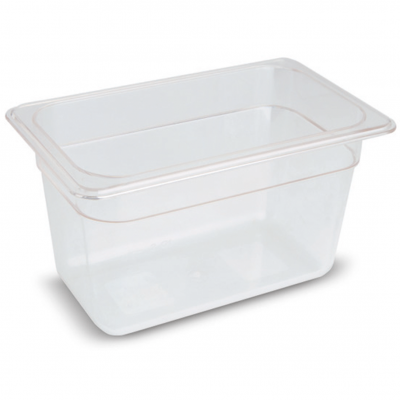 271480 Гастроємність з полікарбонату 1/4, 265х162 мм h 150 мм, 3,7 л, серія "Bestkeep"