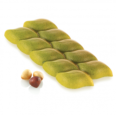 CH041 - RIFLESSO-T Форма для шоколаду 143x60 h13 мм (77 мл x 3)